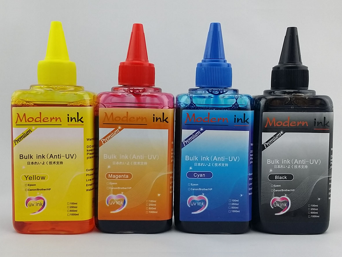 หมึกปริ้น 4 สี100ml. (ชุด) (เทียบ)