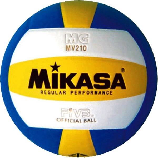 ลูกวอลเลย์บอล MIKASA หนัง PU เบอร์ 5 รุ่น MV210  (ลูก)