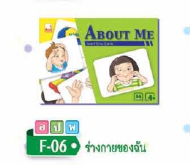 บัตรคำ-บัตรภาพ ชุดร่างกายของฉัน